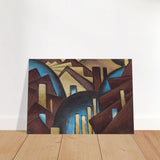 Nature Symbolized by Arthur Dove - Brushed Aluminum Print - 70x100 cm / 28x40″ - 