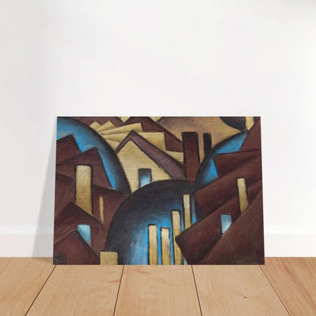 Nature Symbolized by Arthur Dove - Brushed Aluminum Print - 70x100 cm / 28x40″ - 