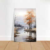 Nature Wall art | Autumn - Brushed Aluminum Print - 40x60 cm / 16x24″ - 