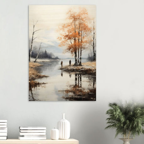 Nature Wall art | Autumn - Wood Prints - 70x100 cm / 28x40″ - 10 mm