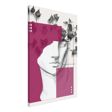 Neo - Classical Fusion: The Timeless Gaze | Surrealism & Abstraction Wall art print - 50x75 cm / 20x30″ - Canvas - 