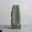 Nordic Morandi Ceramic Vase – Minimalist Decorative Vases for Modern Home - Olive Slim Vase - 