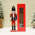 Nutcracker Soldier Christmas Decorations – 30cm Wooden Holiday Figurines & Ornaments - 30 CM - Classic Soldier V2 - 
