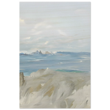 Ocean's Serenity – A Tranquil Seascape Masterpiece | Wall art print - Wood Prints - 40x60 cm / 16x24″ - 