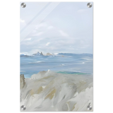 Ocean's Serenity – A Tranquil Seascape Masterpiece | Wall art print - Acrylic Print - 30x45 cm / 12x18″ - 