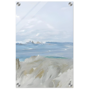 Ocean's Serenity – A Tranquil Seascape Masterpiece | Wall art print - Acrylic Print - 30x45 cm / 12x18″ - 