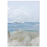 Ocean's Serenity – A Tranquil Seascape Masterpiece | Wall art print - Aluminum Print - 70x100 cm / 28x40″ - 