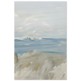 Ocean's Serenity – A Tranquil Seascape Masterpiece | Wall art print - Wood Prints - 50x75 cm / 20x30″ - 