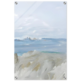 Ocean's Serenity – A Tranquil Seascape Masterpiece | Wall art print - Acrylic Print - 40x60 cm / 16x24″ - 