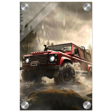 Off - Road Legend – Conquer the Wild | Wall art - Acrylic Print - 20x30 cm / 8x12″ - 