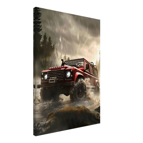 Off - Road Legend – Conquer the Wild | Wall art - Canvas - 50x70 cm / 20x28″ - 