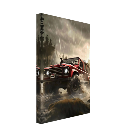 Off - Road Legend – Conquer the Wild | Wall art - Canvas - 20x30 cm / 8x12″ - 