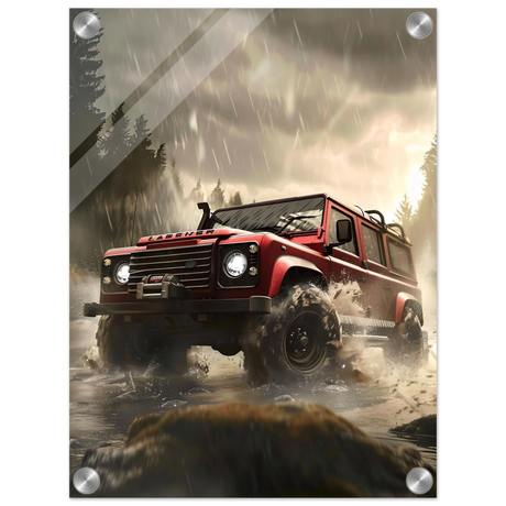 Off - Road Legend – Conquer the Wild | Wall art - Acrylic Print - 30x40 cm / 12x16″ - 