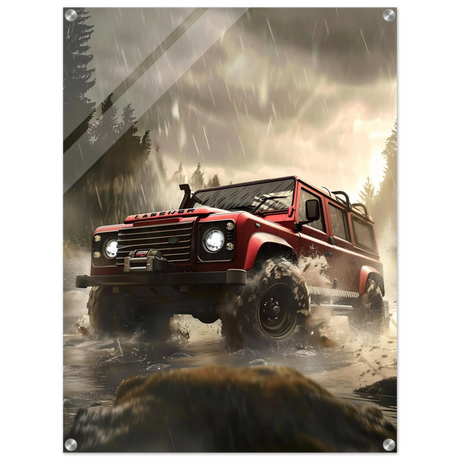 Off - Road Legend – Conquer the Wild | Wall art - Acrylic Print - 60x80 cm / 24x32″ - 