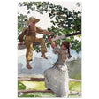 On The Fence Giclee by Winslow Homer | Vintage Nature Art wall art print - Acrylic Print - 30x45 cm / 12x18″ - 