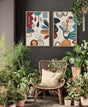 Organic Oasis Duo - Canvas - 30X45 CM / 12X18″ - 