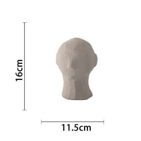 Original plaster sculpture of human body - Oneself camel - 