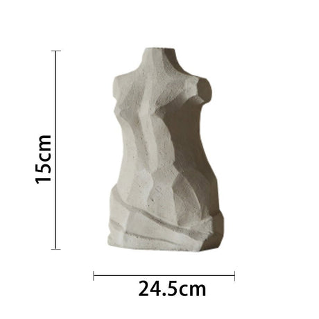 Original plaster sculpture of human body - Venus camel - 