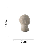 Original plaster sculpture of human body - My sweetheart camel - 