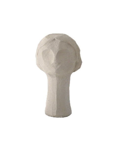 Original plaster sculpture of human body - Stand grey - 