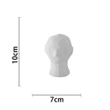 Original plaster sculpture of human body - My sweetheart grey - 