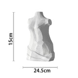 Original plaster sculpture of human body - Venus grey - 