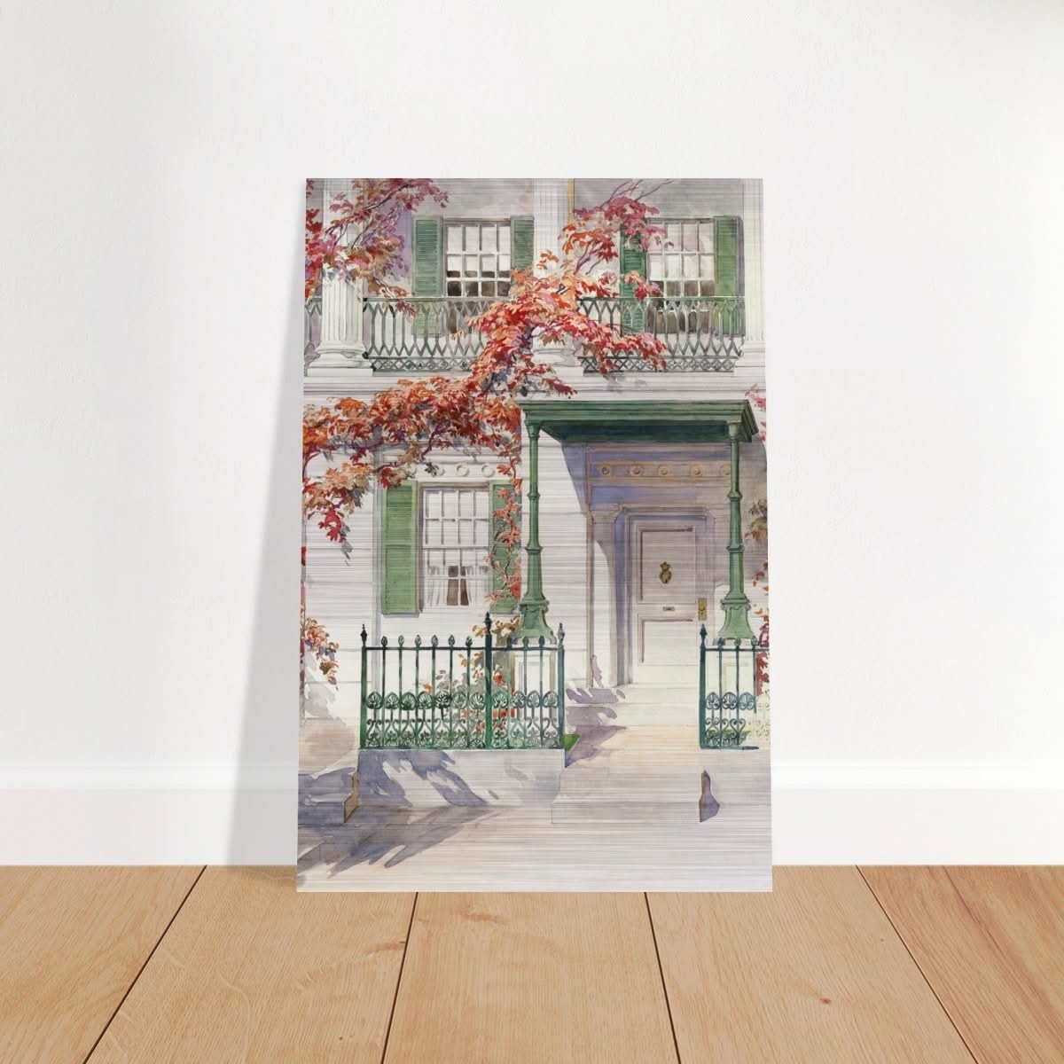 Ornamental Iron (c. 1936) by Gilbert Sackerman | Vintage Art wall art print - Brushed Aluminum Print - 40x60 cm / 16x24″ - 