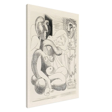 Pablo Picasso Dormeuse et sculpteurs 1933 | Vintage wall art print - Acrylic Print - 30x45 cm / 12x18″ - 