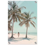 Palm Breeze Retreat | Wall art Print - 30x45 cm / 12x18″ - Acrylic Print - 