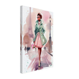 Parisian Grace | Modern Figurative Art - Canvas - 30x45 cm / 12x18″ - 