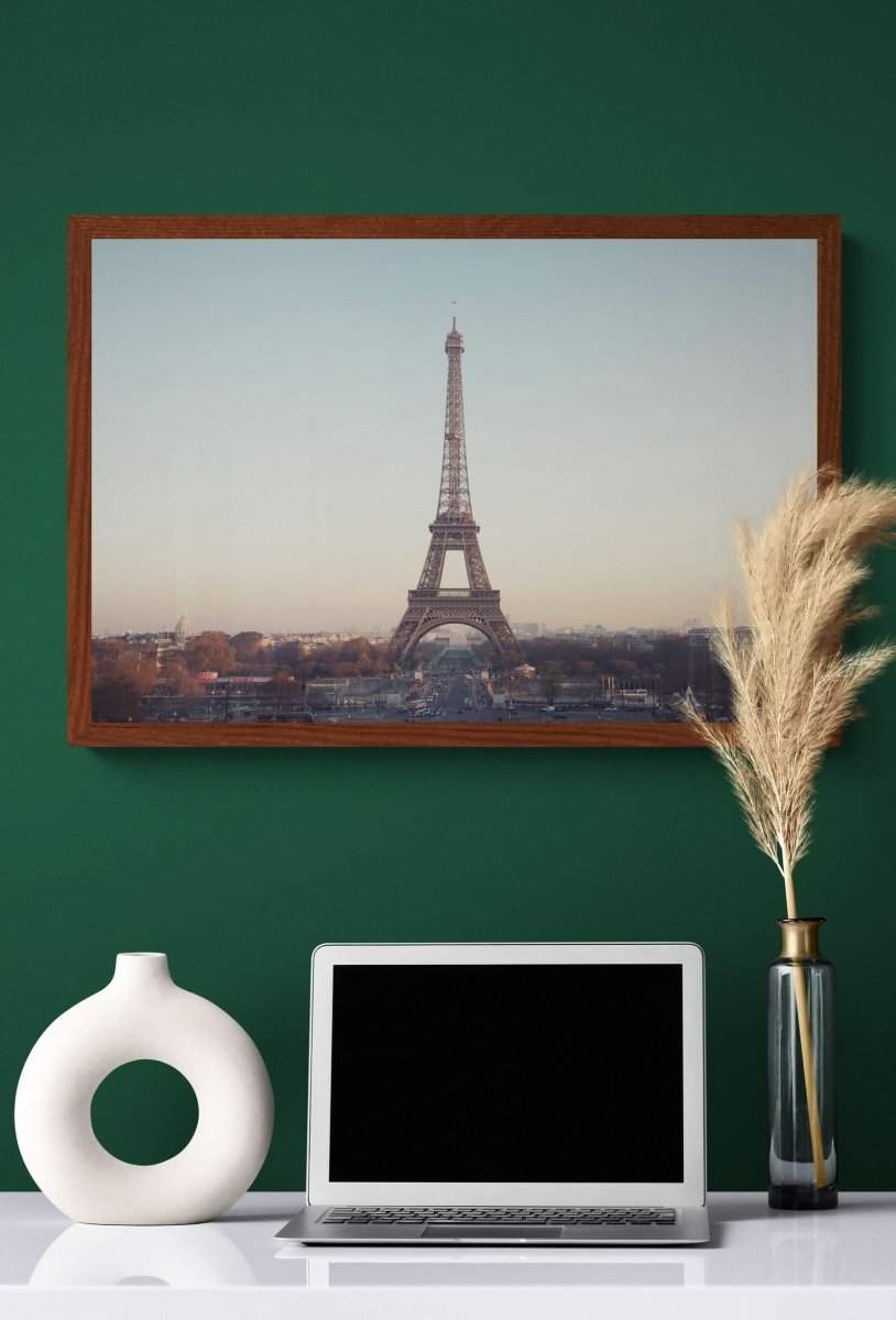 Parisian Icon – Eiffel Tower Wall Art Print - Acrylic Print - 30x45 cm / 12x18″ - 