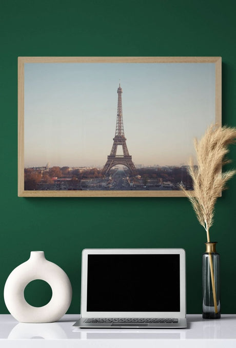 Parisian Icon – Eiffel Tower Wall Art Print - Acrylic Print - 30x45 cm / 12x18″ - 