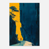 Path of Solitude – Modern Scenic Wall Art - Aluminum Print - 70x100 cm / 28x40″ - 
