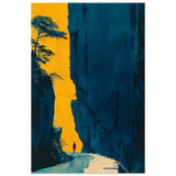 Path of Solitude – Modern Scenic Wall Art - Fine Art Poster - 40x60 cm / 16x24″ - 