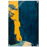 Path of Solitude – Modern Scenic Wall Art - Acrylic Print - 40x60 cm / 16x24″ - 