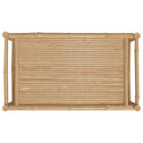 Patio Coffee Table 39.4"x21.7"x13" Bamboo - 