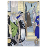 Paul Poiret and Philippe et Gaston (1924) - Brushed Aluminum Print - 70x100 cm / 28x40″ - 