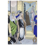 Paul Poiret and Philippe et Gaston (1924) - Brushed Aluminum Print - 60x90 cm / 24x36″ - 