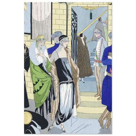 Paul Poiret and Philippe et Gaston (1924) - Aluminum Print - 40x60 cm / 16x24″ - 