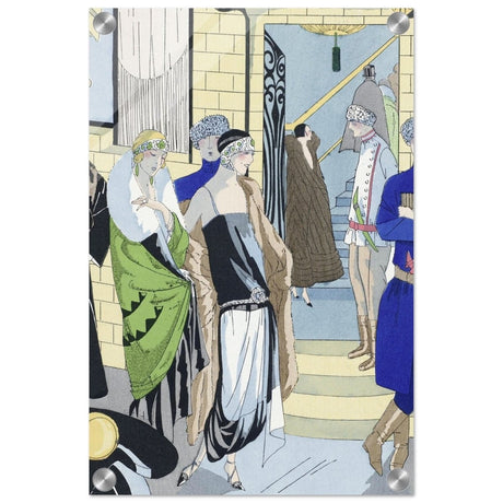 Paul Poiret and Philippe et Gaston (1924) - Acrylic Print - 30x45 cm / 12x18″ - 
