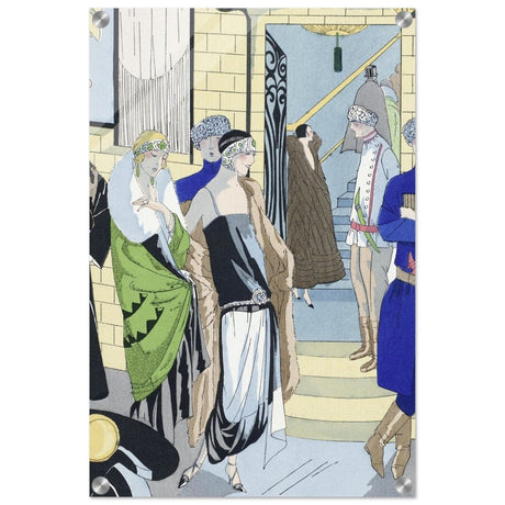Paul Poiret and Philippe et Gaston (1924) - Acrylic Print - 40x60 cm / 16x24″ - 