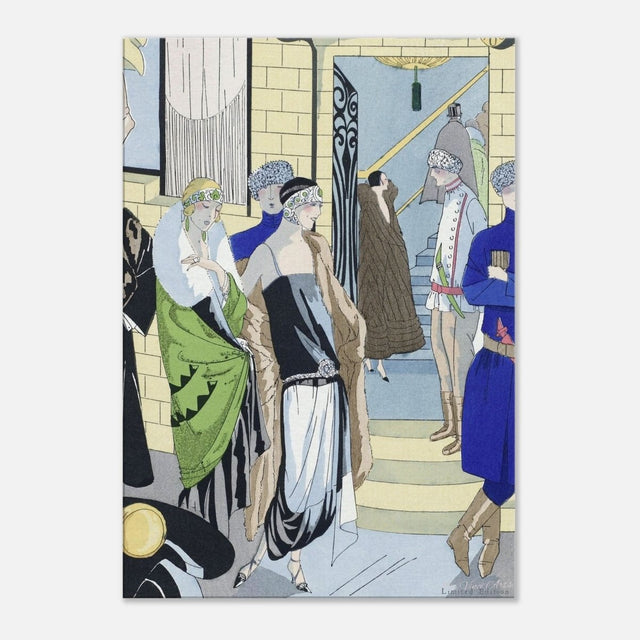 Paul Poiret and Philippe et Gaston (1924) - Canvas - 70x100 cm / 28x40″ - Slim