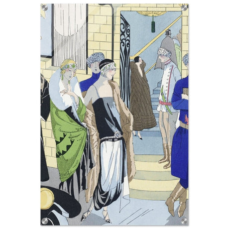 Paul Poiret and Philippe et Gaston (1924) - Acrylic Print - 50x75 cm / 20x30″ - 
