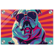 Paws & Pop – Retro Bulldog Swagger Vibes | Wall Art Print - Acrylic Print - 20x30 cm / 8x12″ - 