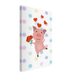 Peppa Pig | Kids Room Canvas Wall Art – Immersive Nursery Decor with Enhanced Texture - 30x45 cm / 12x18″ - Design Option 1 - 