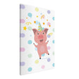 Peppa Pig | Kids Room Canvas Wall Art – Immersive Nursery Decor with Enhanced Texture - 50x75 cm / 20x30″ - Design Option 2 - 