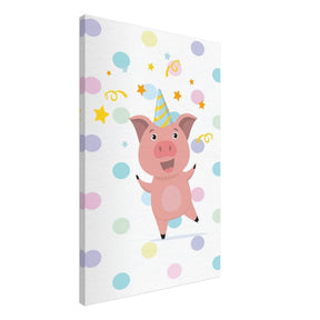 Peppa Pig | Kids Room Canvas Wall Art – Immersive Nursery Decor with Enhanced Texture - 50x75 cm / 20x30″ - Design Option 2 - 