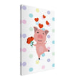 Peppa Pig | Kids Room Canvas Wall Art – Immersive Nursery Decor with Enhanced Texture - 40x60 cm / 16x24″ - Design Option 1 - 