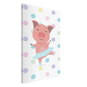 Peppa Pig | Kids Room Canvas Wall Art – Immersive Nursery Decor with Enhanced Texture - 60x90 cm / 24x36″ - Design Option 3 - 