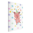 Peppa Pig | Kids Room Canvas Wall Art – Immersive Nursery Decor with Enhanced Texture - 60x90 cm / 24x36″ - Design Option 2 - 